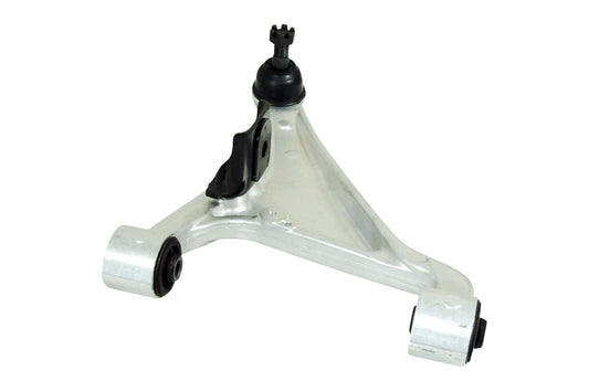 Angle View of Rear Upper Left Suspension Control Arm and Ball Joint Assembly MEVOTECH CMS301119