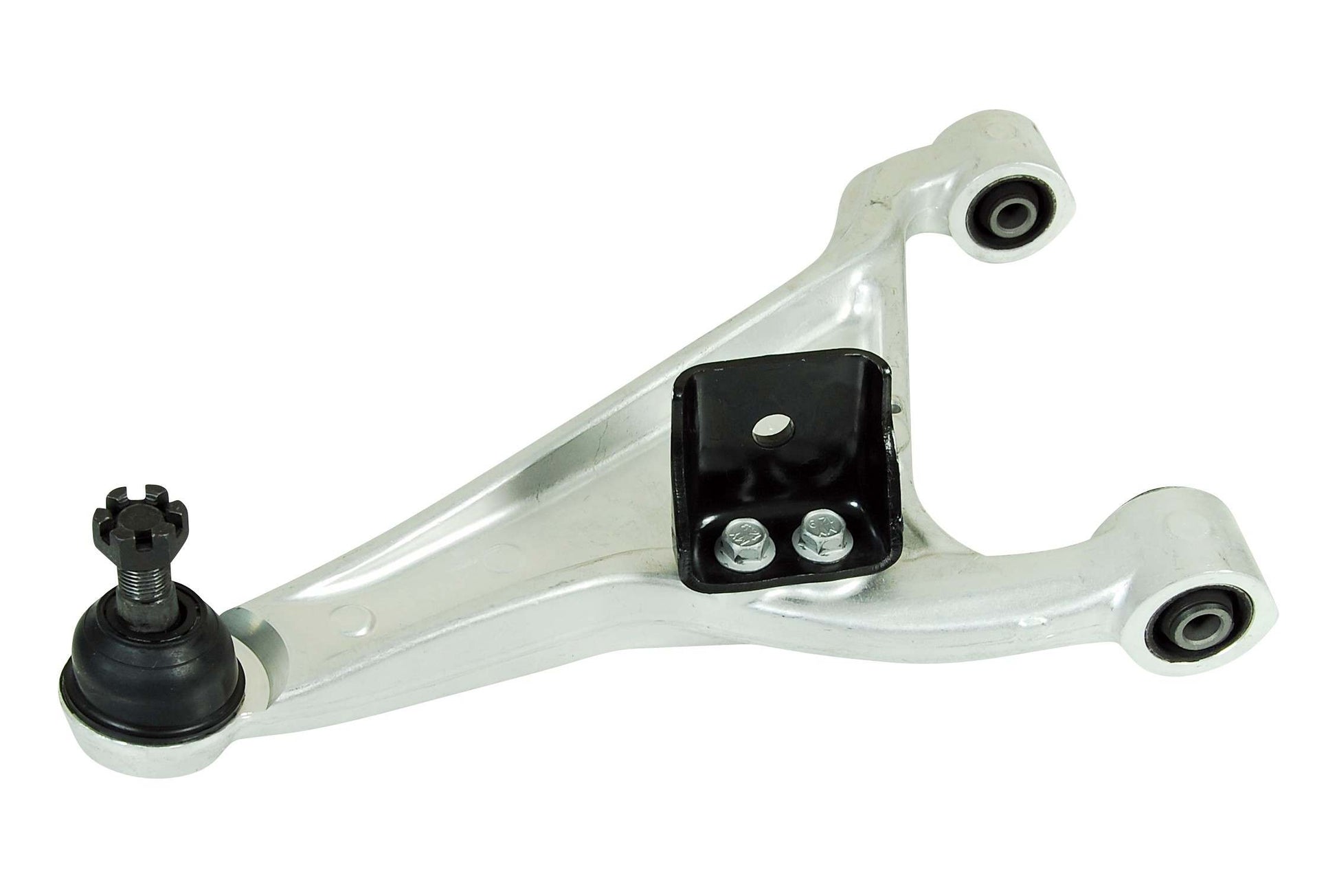 Front View of Rear Upper Left Suspension Control Arm and Ball Joint Assembly MEVOTECH CMS301119