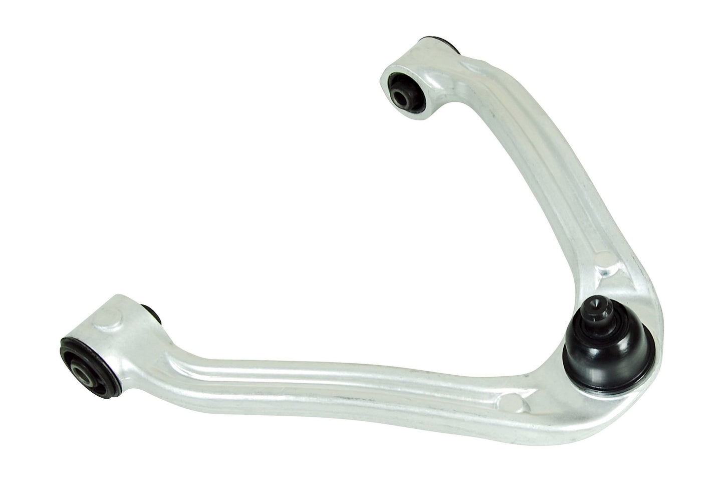 Front View of Front Upper Left Suspension Control Arm and Ball Joint Assembly MEVOTECH CMS301121