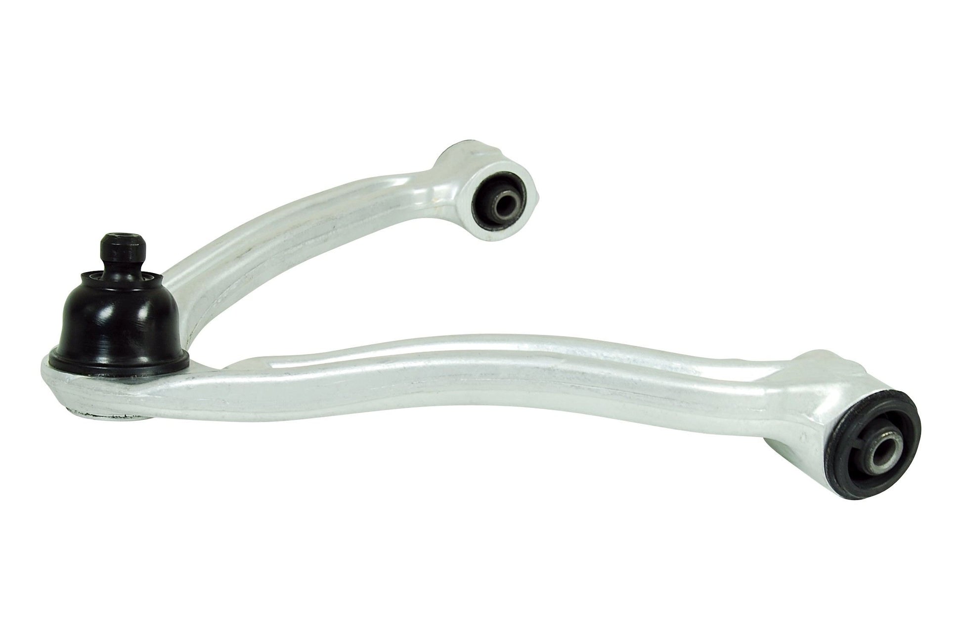 Side View of Front Upper Left Suspension Control Arm and Ball Joint Assembly MEVOTECH CMS301121