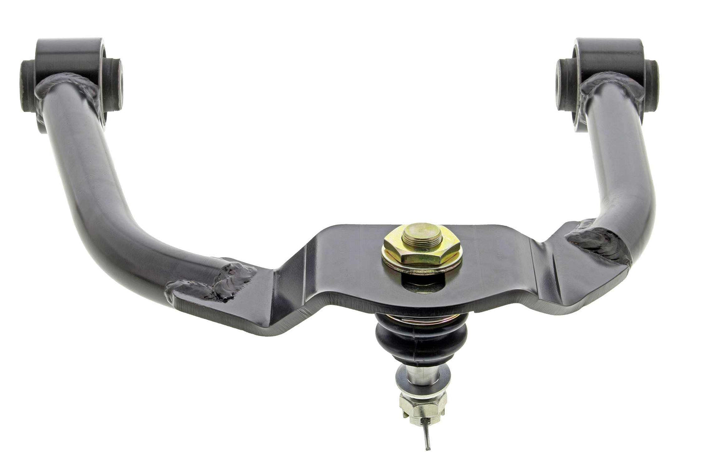 Bottom View of Front Upper Left Suspension Control Arm and Ball Joint Assembly MEVOTECH CMS301146