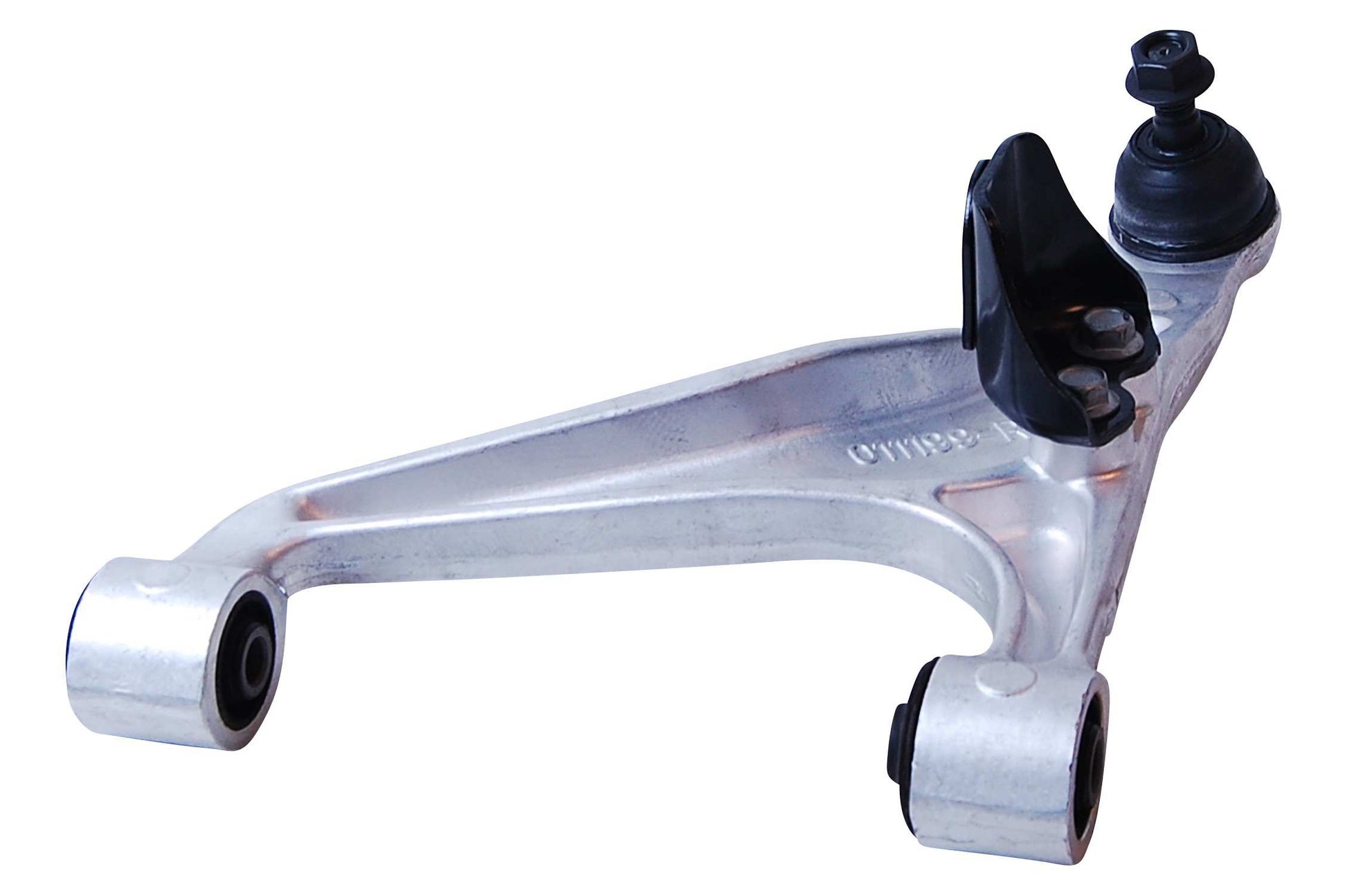 Angle View of Rear Upper Right Suspension Control Arm and Ball Joint Assembly MEVOTECH CMS301162