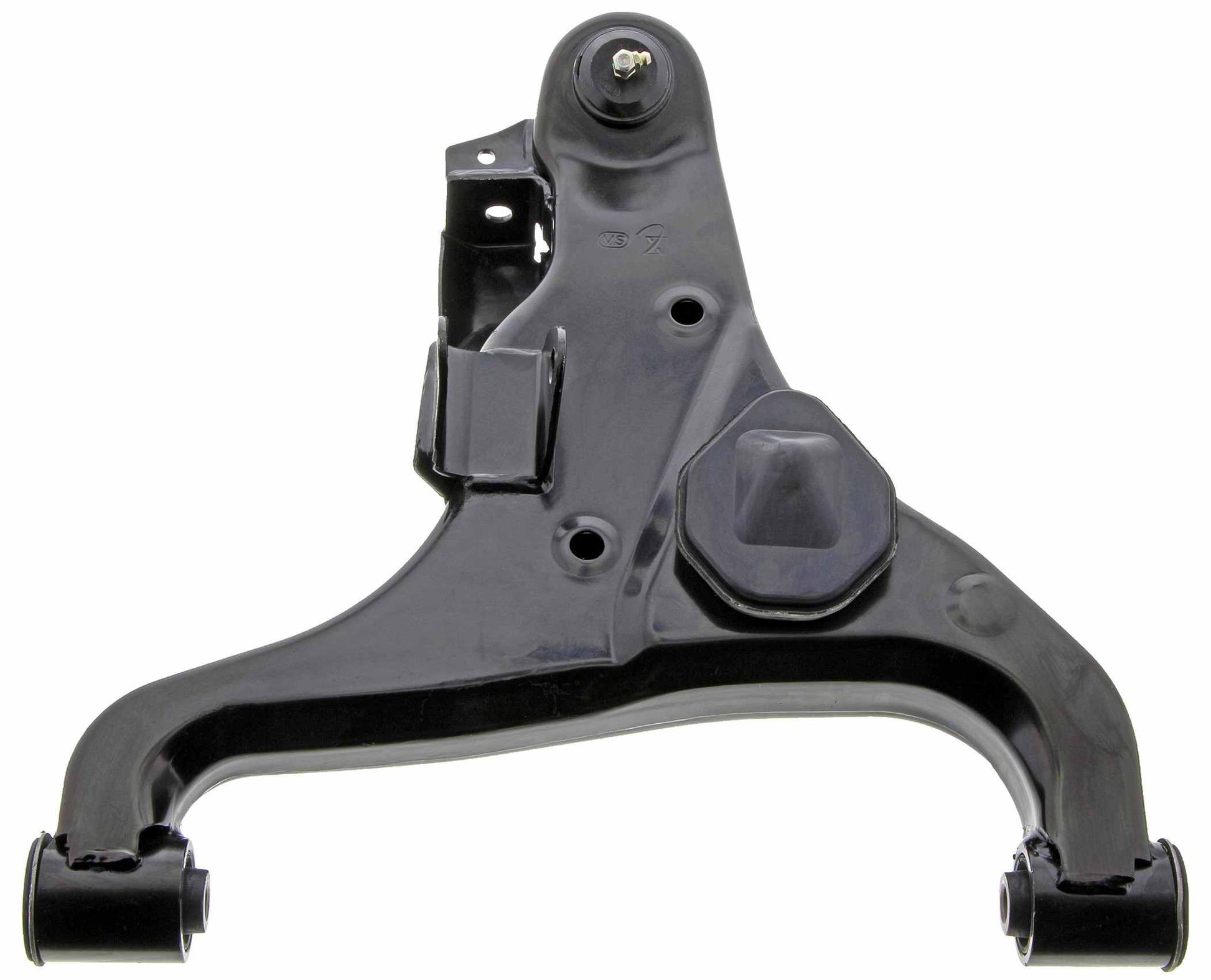 Back View of Front Right Suspension Control Arm and Ball Joint Assembly MEVOTECH CMS30117