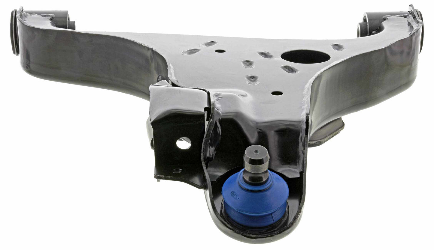 Front View of Front Right Suspension Control Arm and Ball Joint Assembly MEVOTECH CMS30117