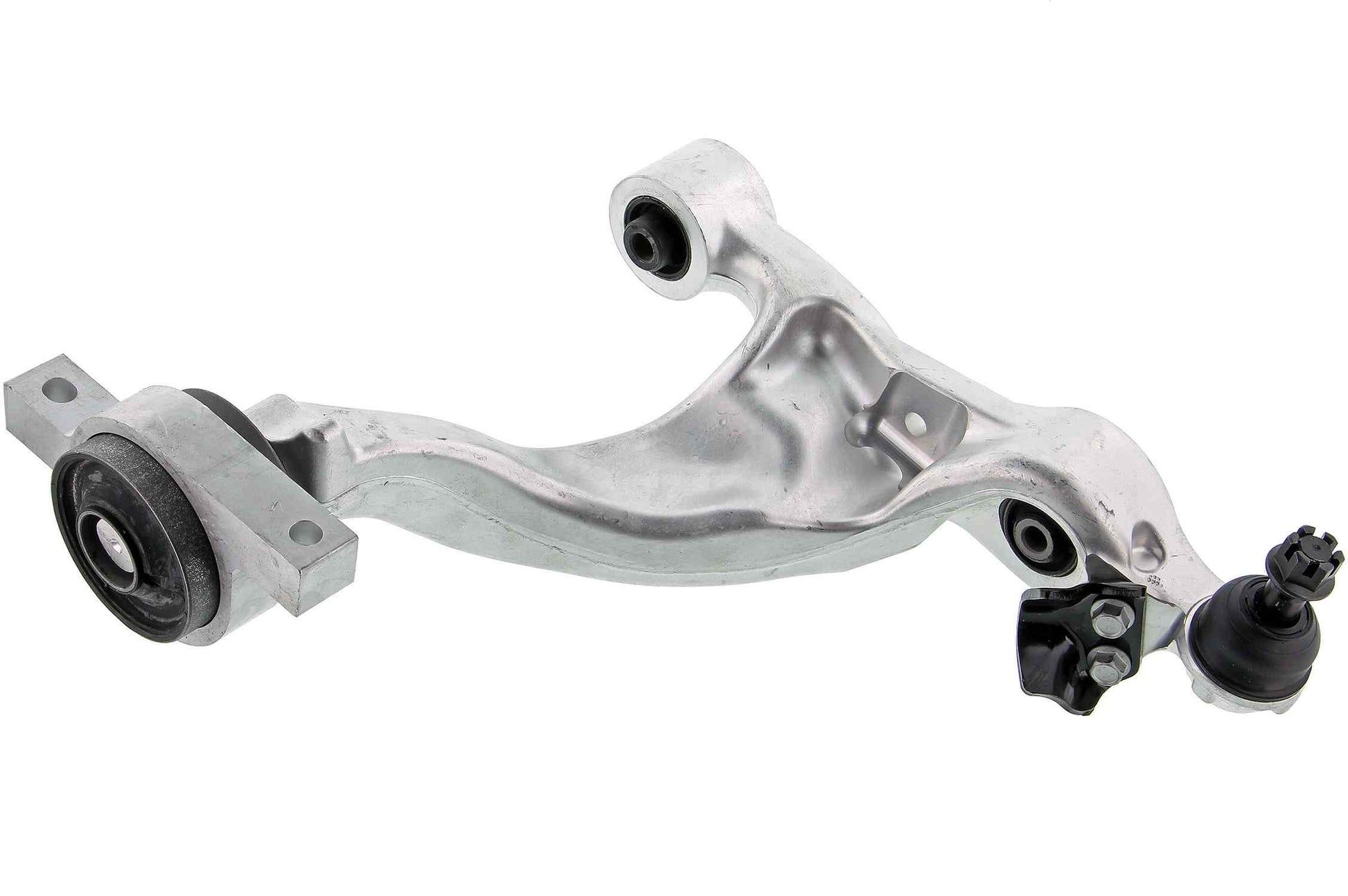 Front View of Front Left Suspension Control Arm and Ball Joint Assembly MEVOTECH CMS301187