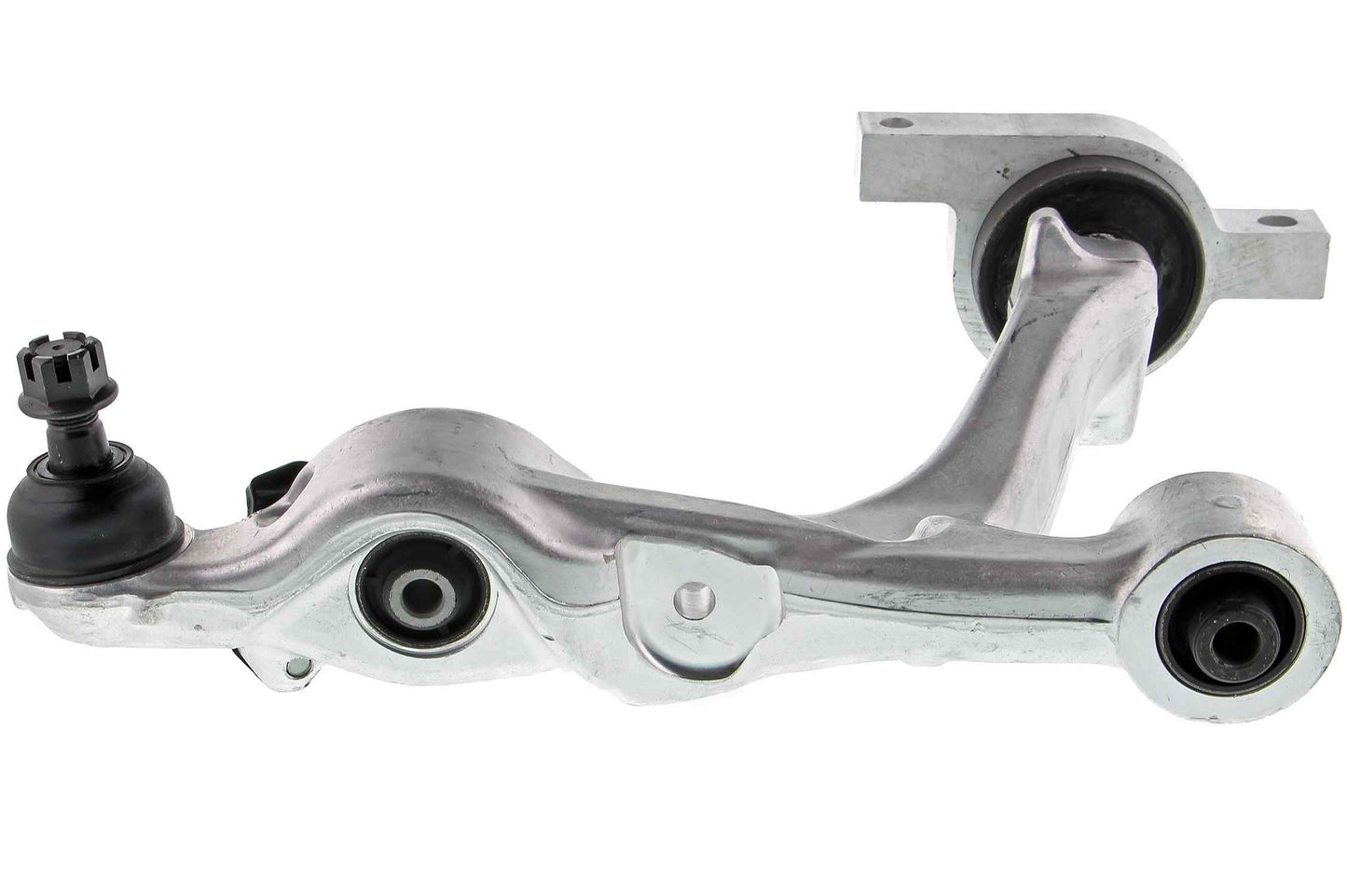 Side View of Front Left Suspension Control Arm and Ball Joint Assembly MEVOTECH CMS301187