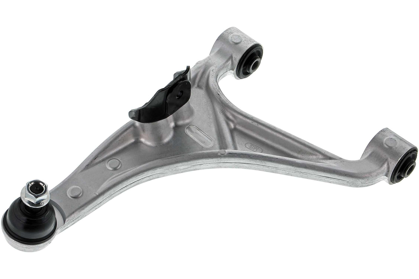 Front View of Rear Upper Right Suspension Control Arm and Ball Joint Assembly MEVOTECH CMS301191