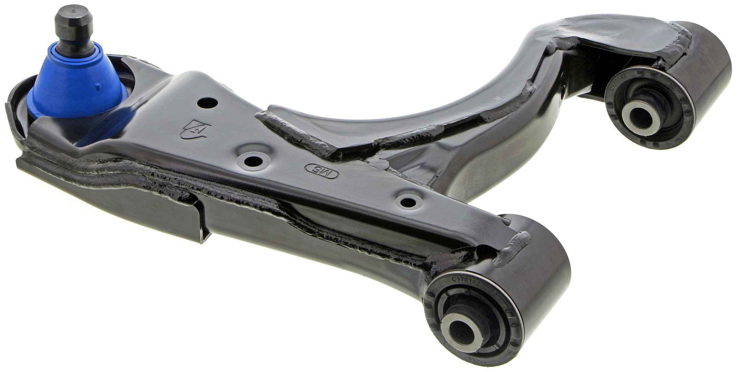 Side View of Rear Upper Right Suspension Control Arm and Ball Joint Assembly MEVOTECH CMS301207