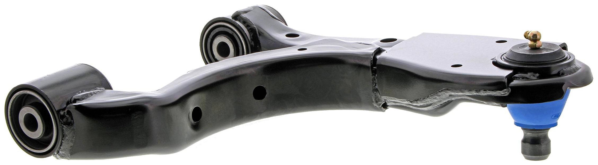 Bottom View of Rear Upper Left Suspension Control Arm and Ball Joint Assembly MEVOTECH CMS301208