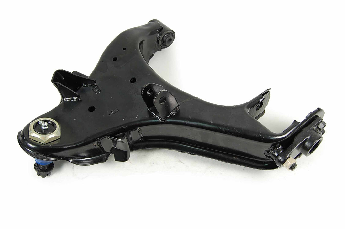 Back View of Front Left Suspension Control Arm and Ball Joint Assembly MEVOTECH CMS30120