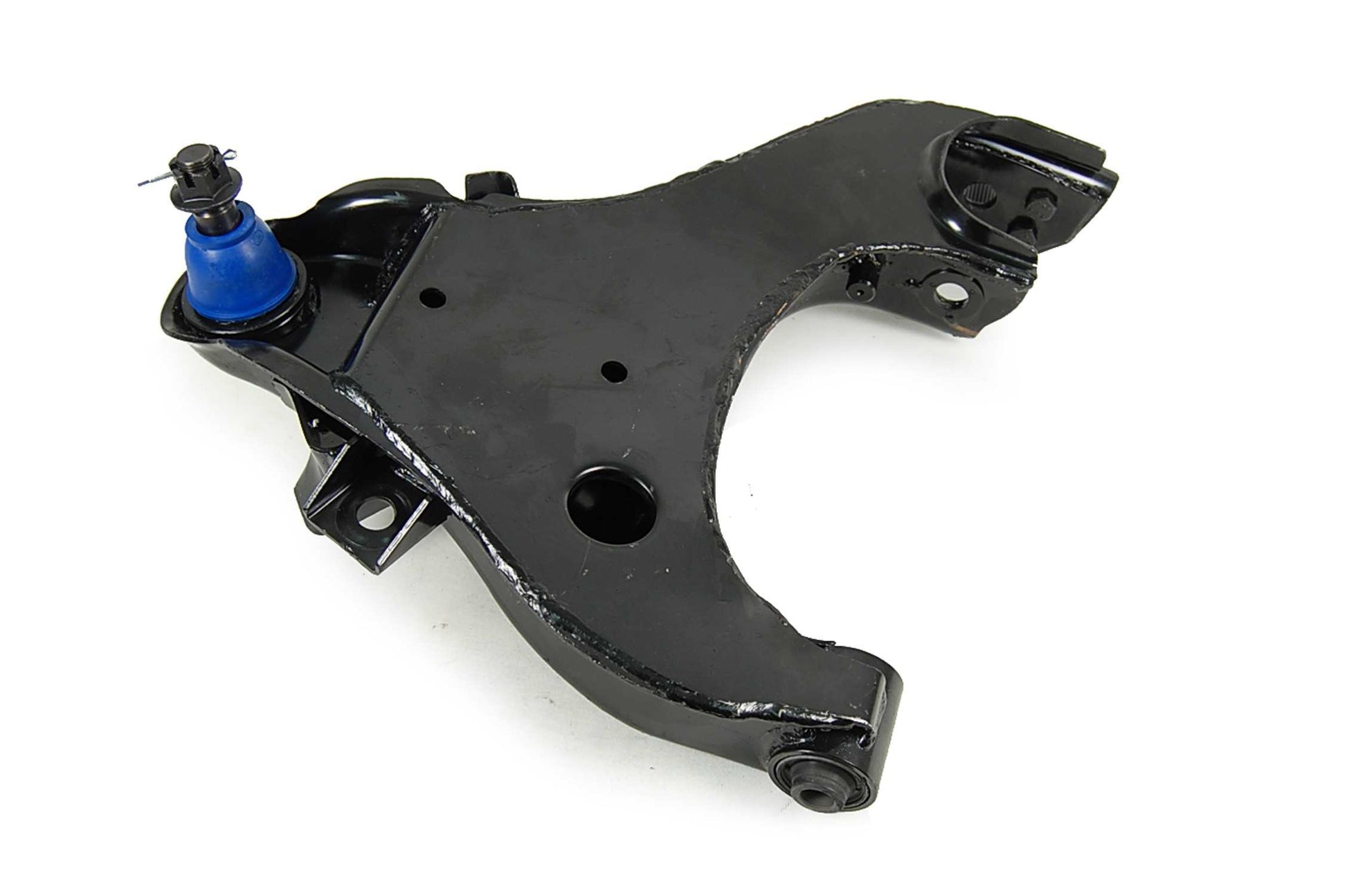 Front View of Front Left Suspension Control Arm and Ball Joint Assembly MEVOTECH CMS30120