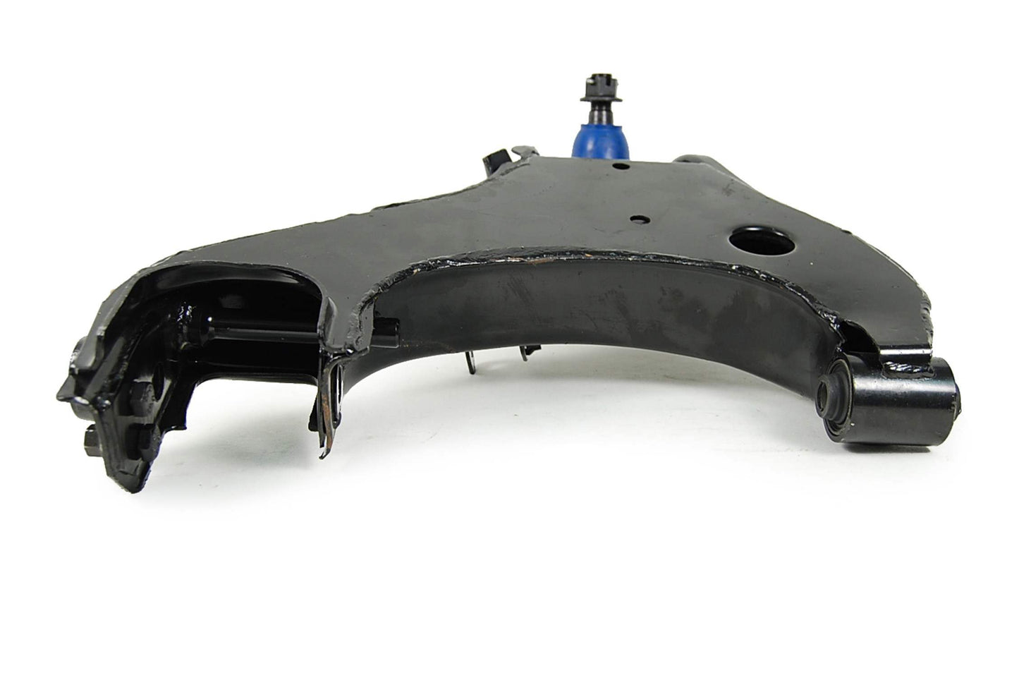 Angle View of Front Right Suspension Control Arm and Ball Joint Assembly MEVOTECH CMS30121