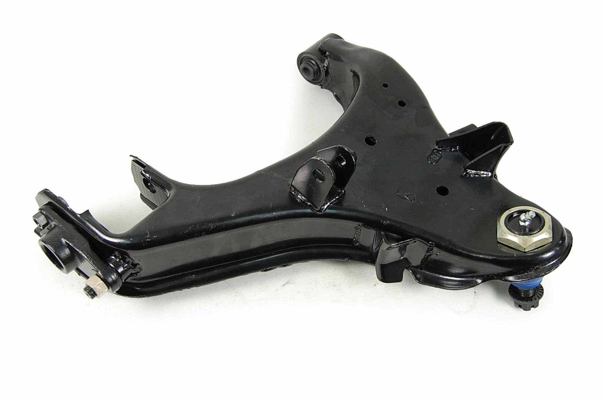 Back View of Front Right Suspension Control Arm and Ball Joint Assembly MEVOTECH CMS30121