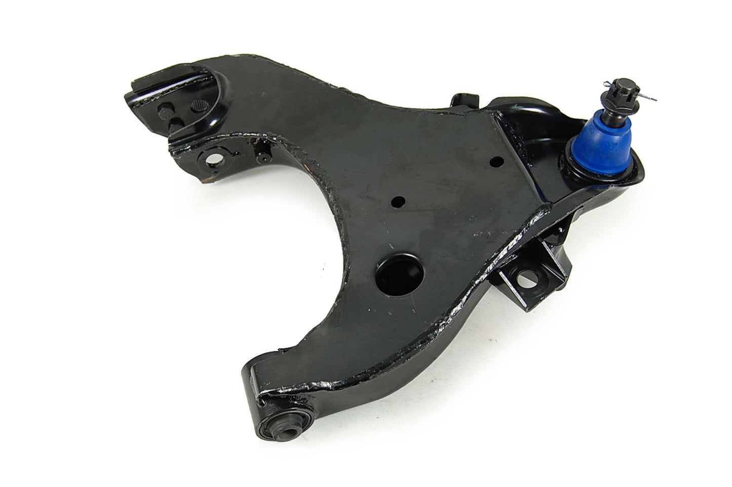 Front View of Front Right Suspension Control Arm and Ball Joint Assembly MEVOTECH CMS30121