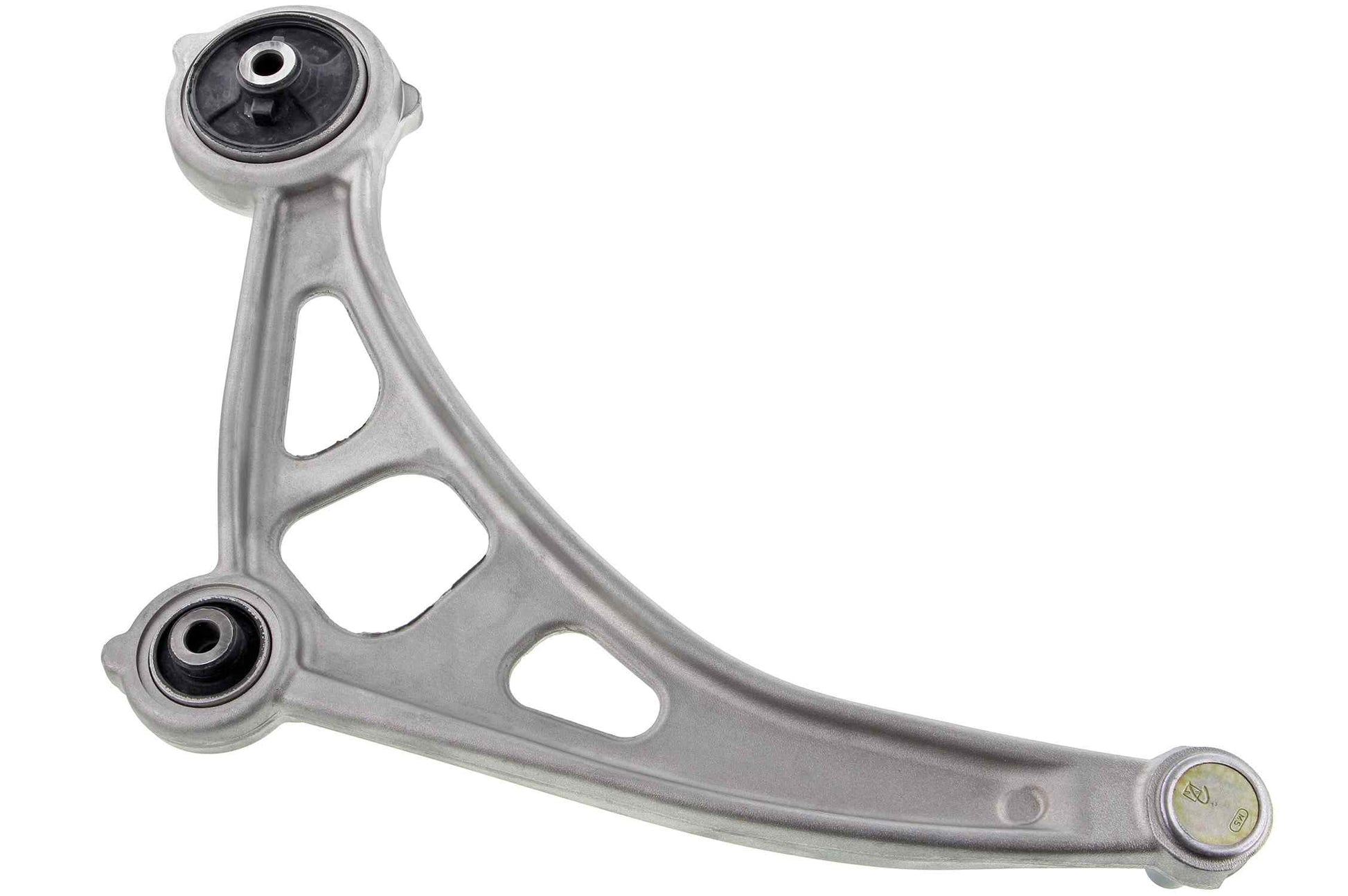 Back View of Front Right Suspension Control Arm and Ball Joint Assembly MEVOTECH CMS301220