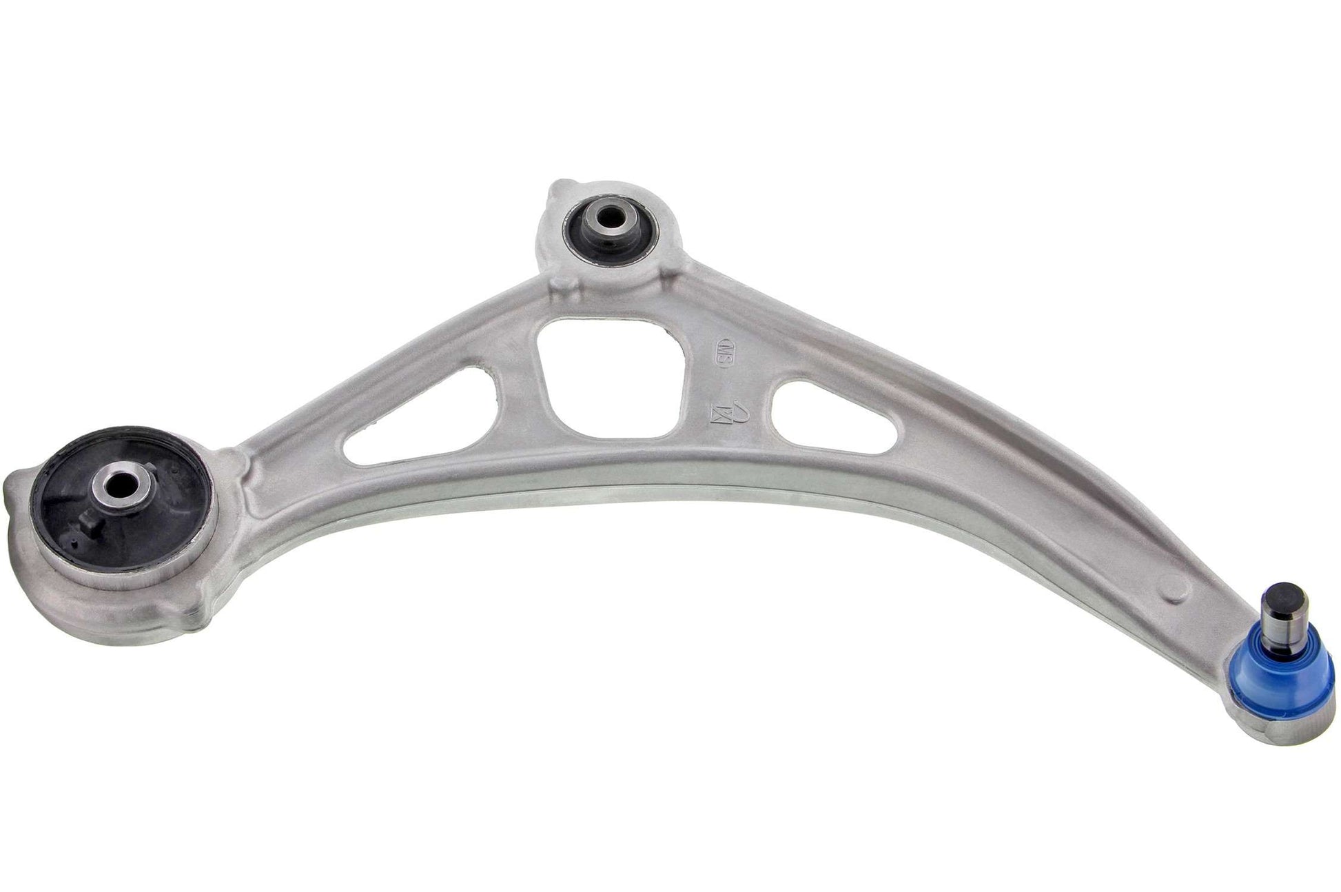 Front View of Front Right Suspension Control Arm and Ball Joint Assembly MEVOTECH CMS301220