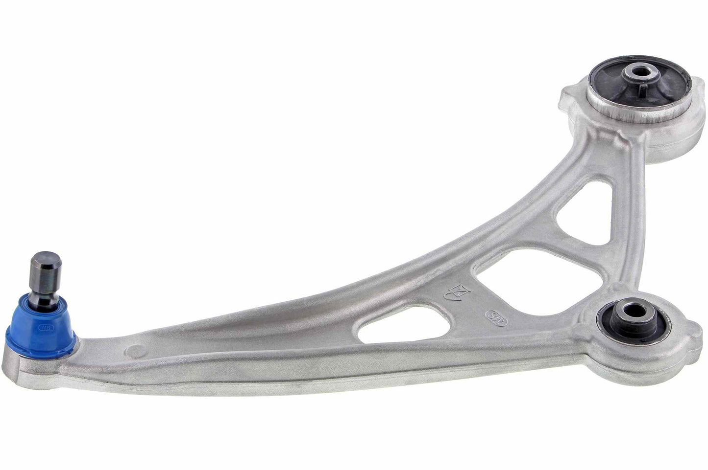 Side View of Front Right Suspension Control Arm and Ball Joint Assembly MEVOTECH CMS301220