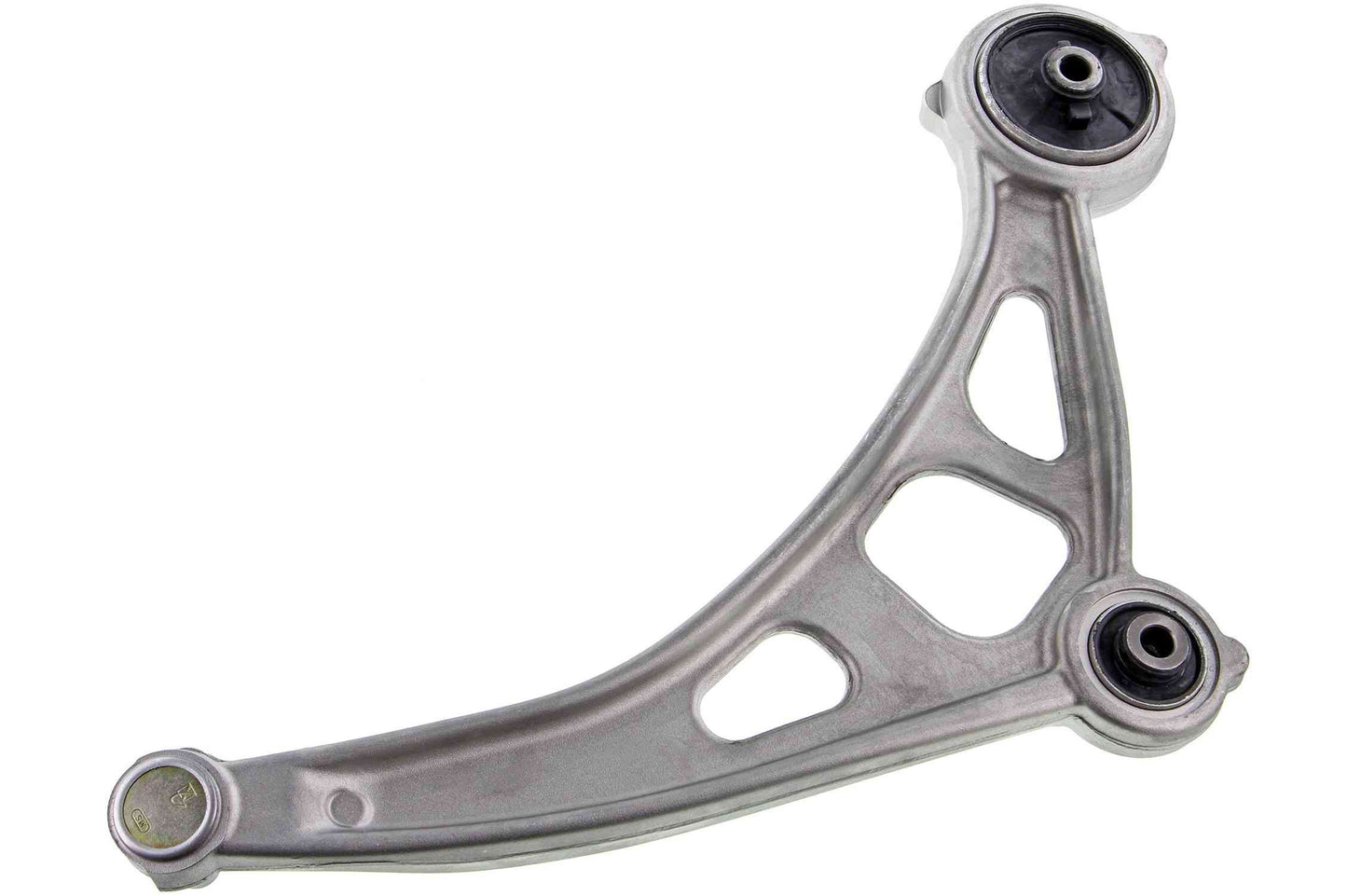 Back View of Front Left Suspension Control Arm and Ball Joint Assembly MEVOTECH CMS301221