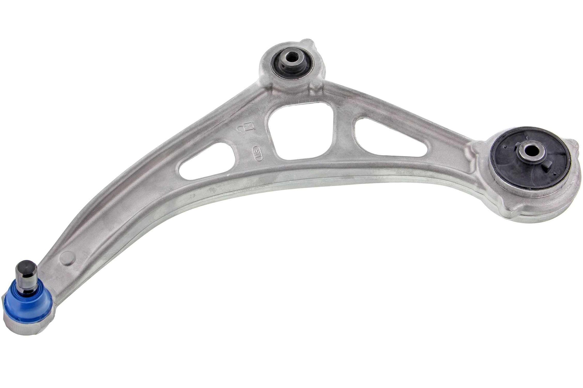 Front View of Front Left Suspension Control Arm and Ball Joint Assembly MEVOTECH CMS301221