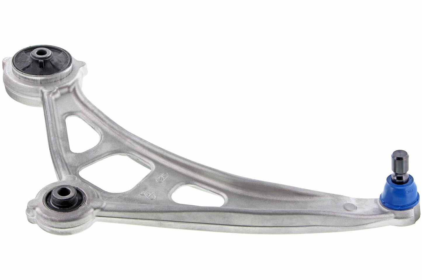 Side View of Front Left Suspension Control Arm and Ball Joint Assembly MEVOTECH CMS301221