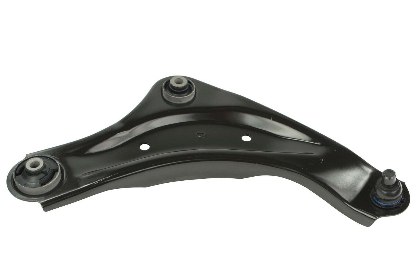 Front View of Front Right Suspension Control Arm and Ball Joint Assembly MEVOTECH CMS301222