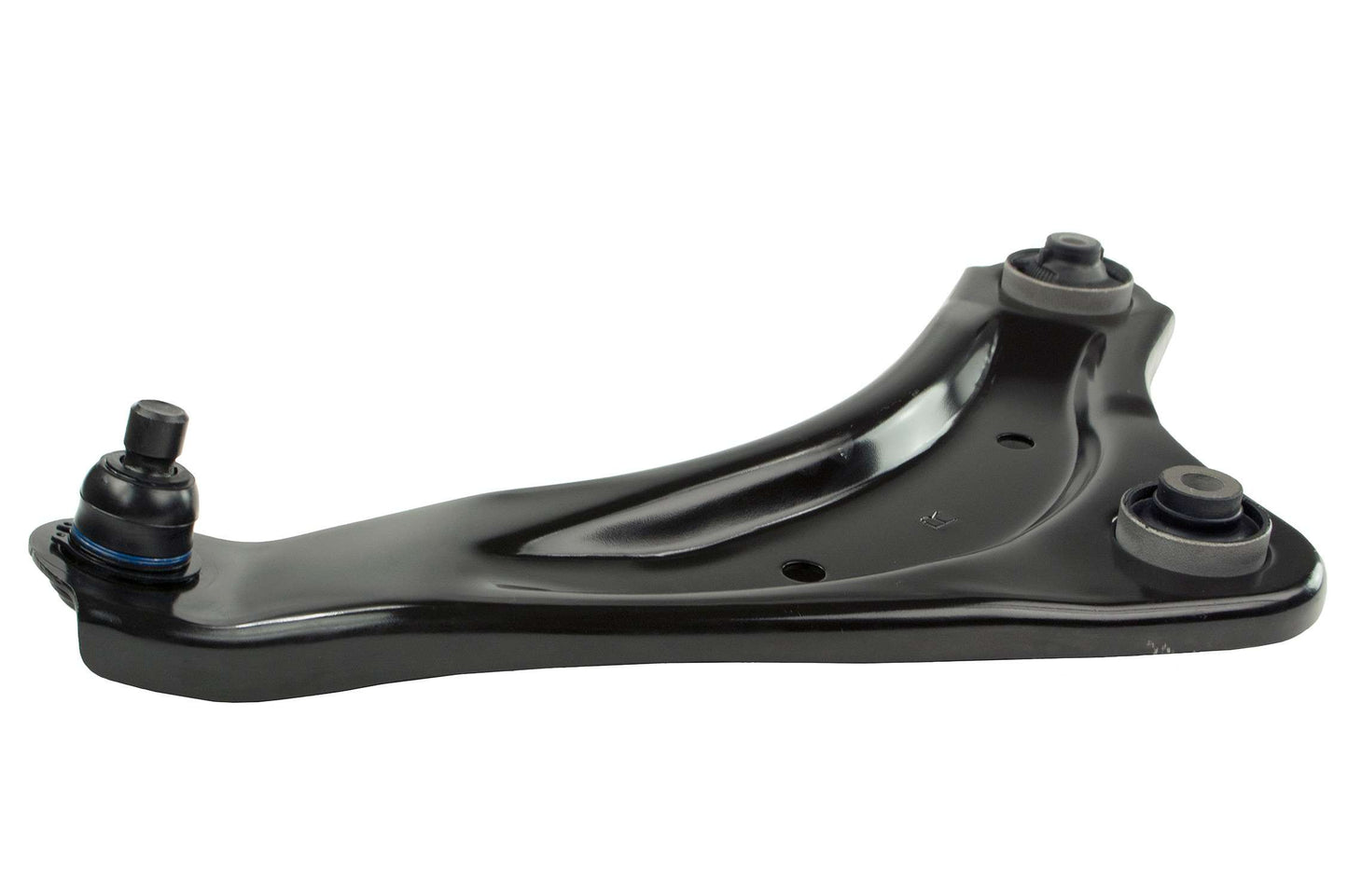 Side View of Front Right Suspension Control Arm and Ball Joint Assembly MEVOTECH CMS301222