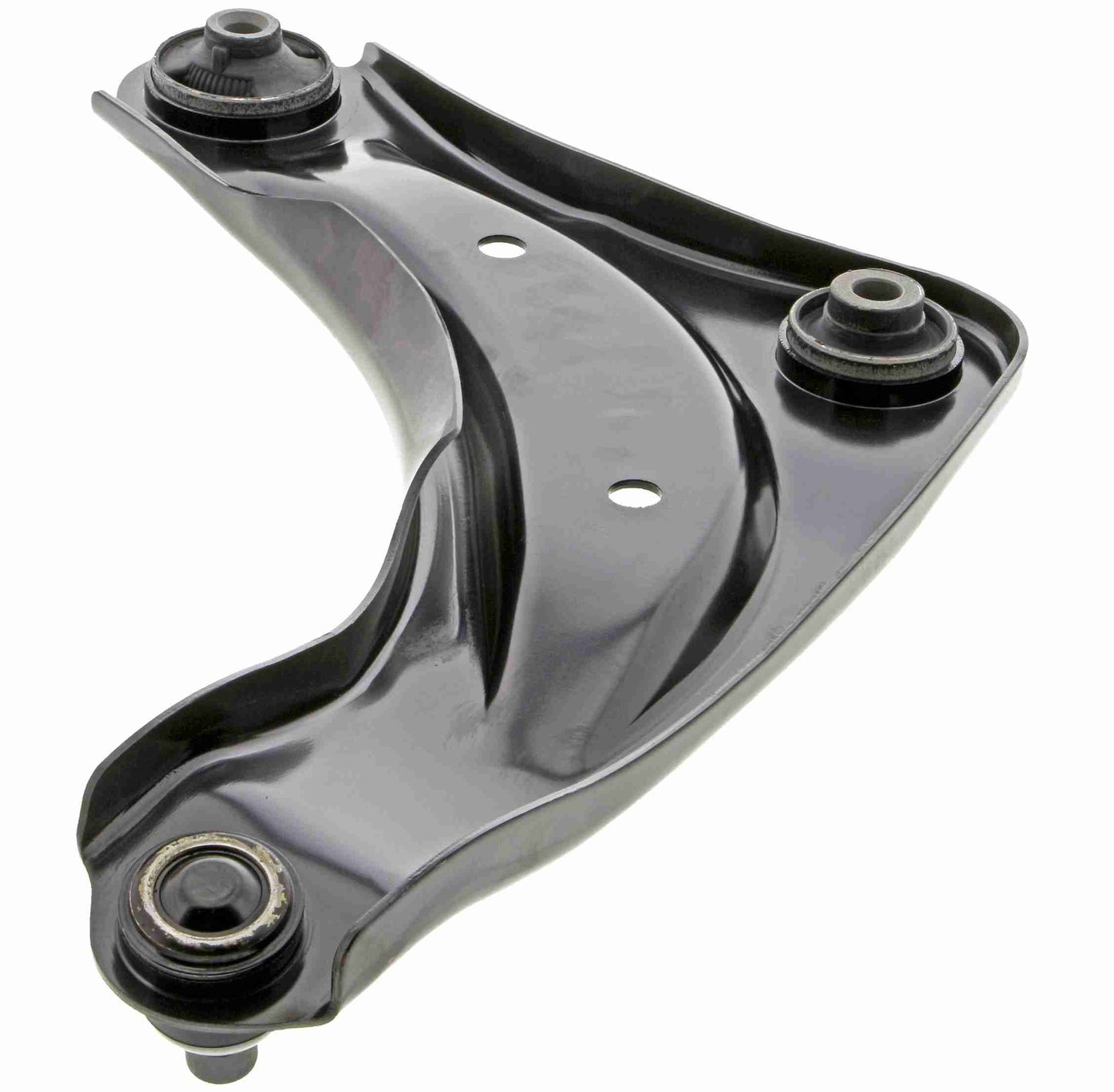 Back View of Front Left Suspension Control Arm and Ball Joint Assembly MEVOTECH CMS301223