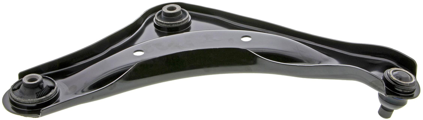 Bottom View of Front Left Suspension Control Arm and Ball Joint Assembly MEVOTECH CMS301223