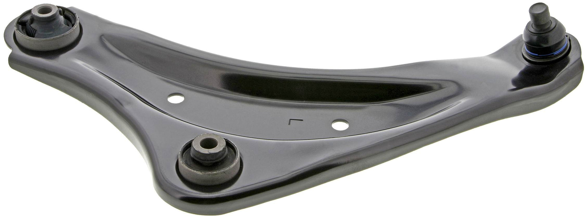 Side View of Front Left Suspension Control Arm and Ball Joint Assembly MEVOTECH CMS301223