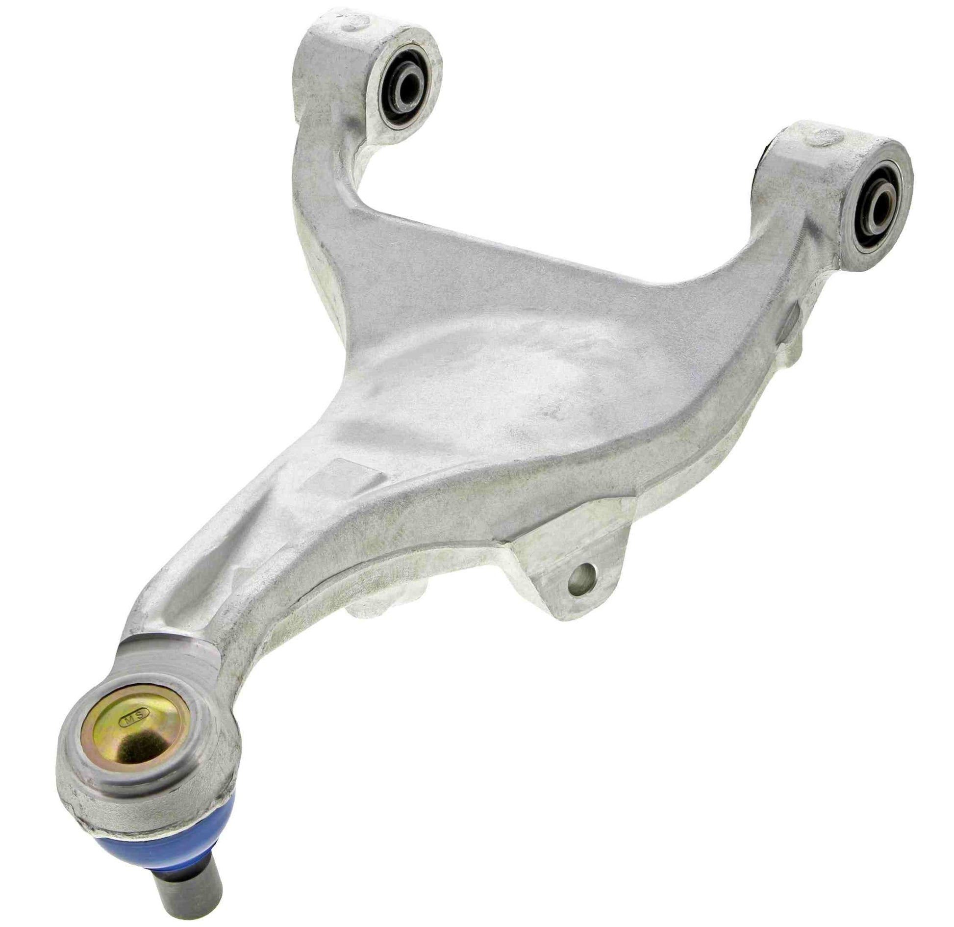 Back View of Rear Upper Right Suspension Control Arm and Ball Joint Assembly MEVOTECH CMS301231