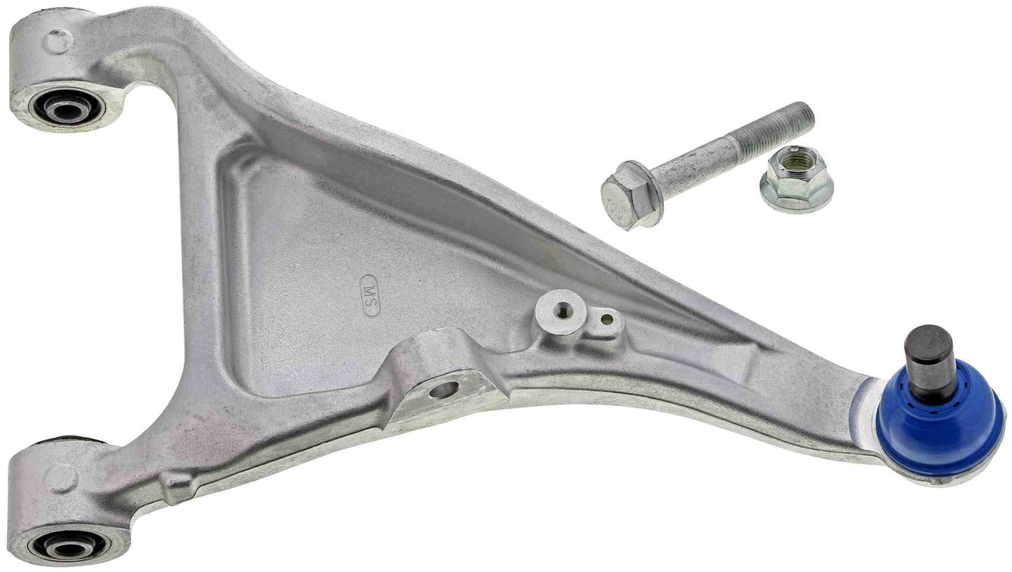 Front View of Rear Upper Right Suspension Control Arm and Ball Joint Assembly MEVOTECH CMS301231