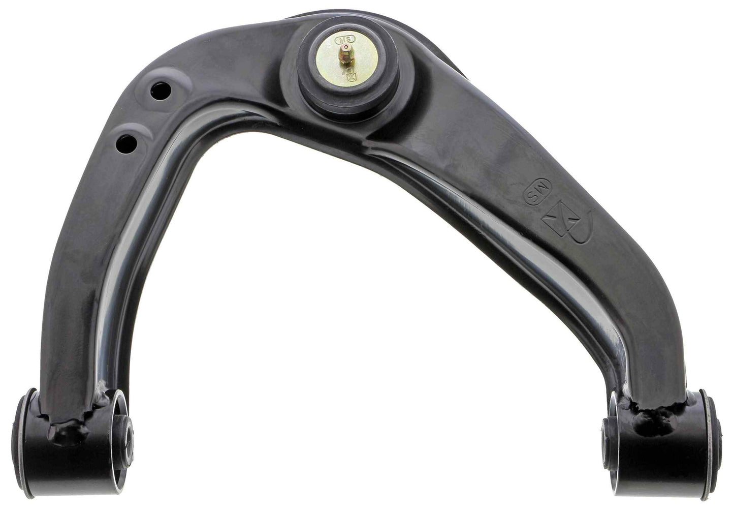 Back View of Front Upper Right Suspension Control Arm and Ball Joint Assembly MEVOTECH CMS30123