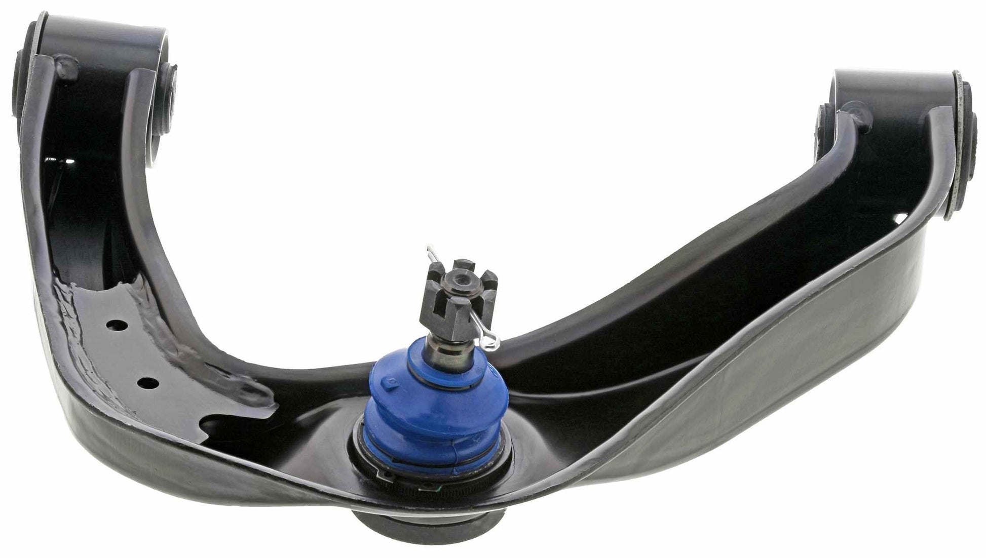 Front View of Front Upper Right Suspension Control Arm and Ball Joint Assembly MEVOTECH CMS30123