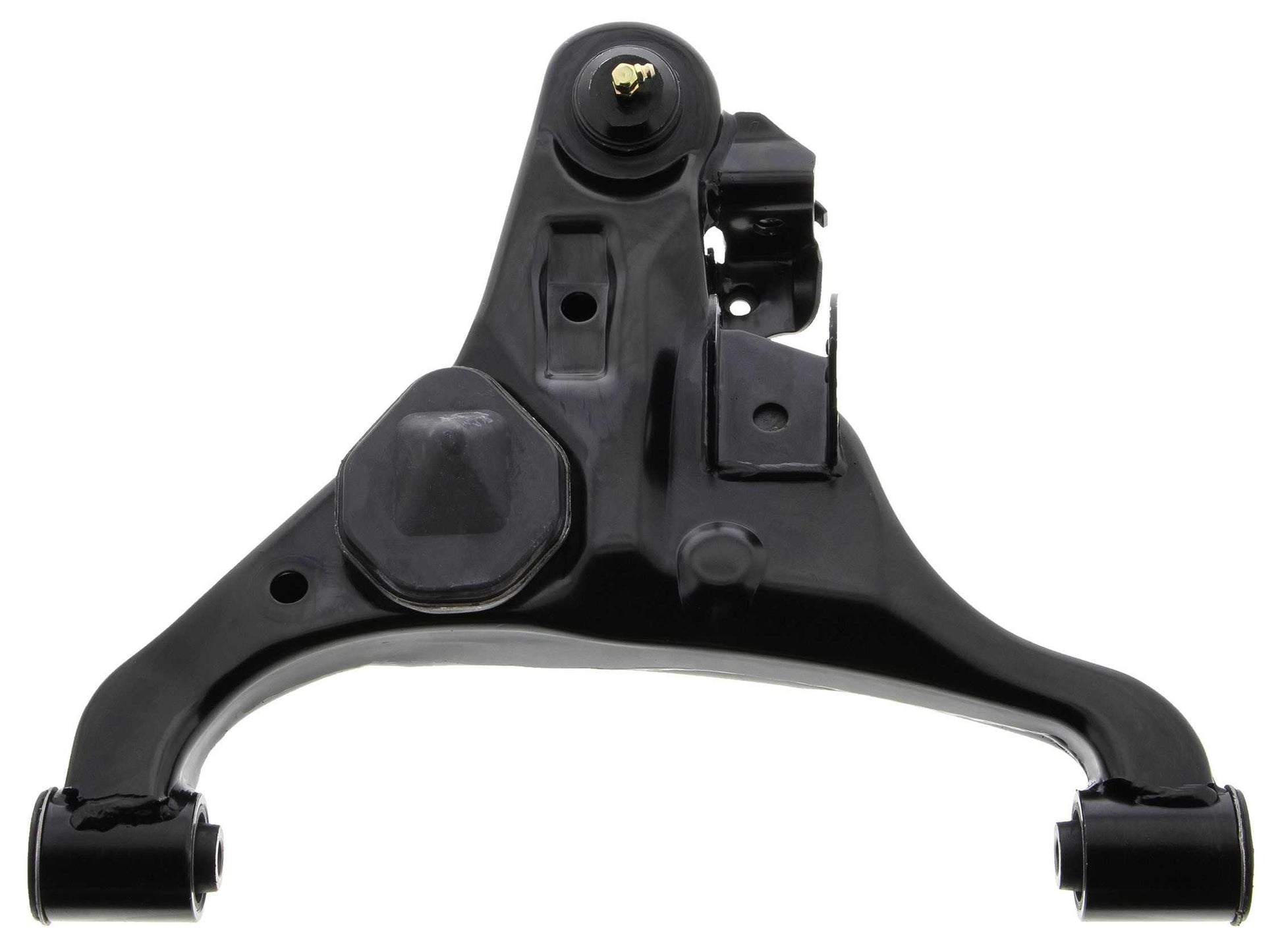 Back View of Front Left Suspension Control Arm and Ball Joint Assembly MEVOTECH CMS30124