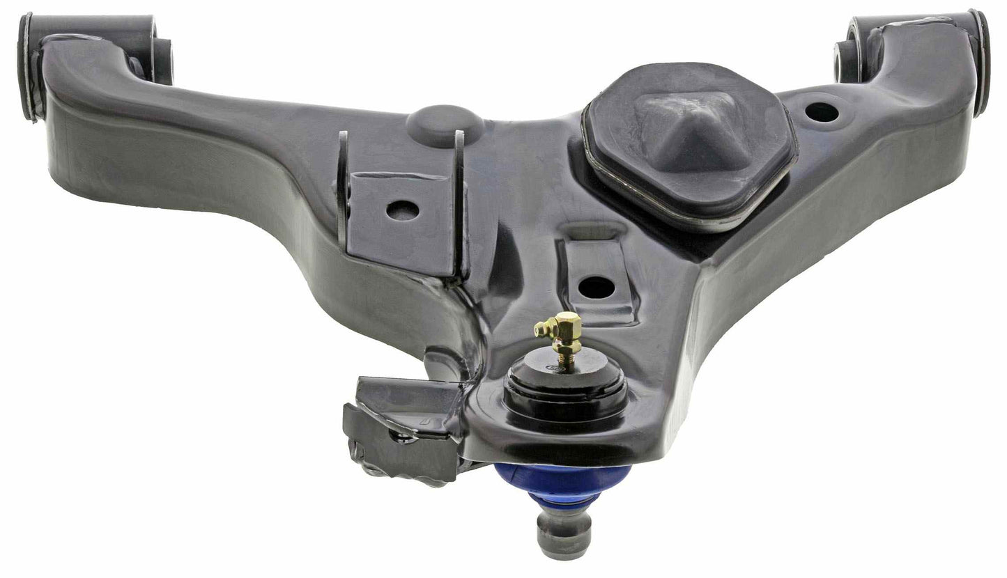 Bottom View of Front Left Suspension Control Arm and Ball Joint Assembly MEVOTECH CMS30124