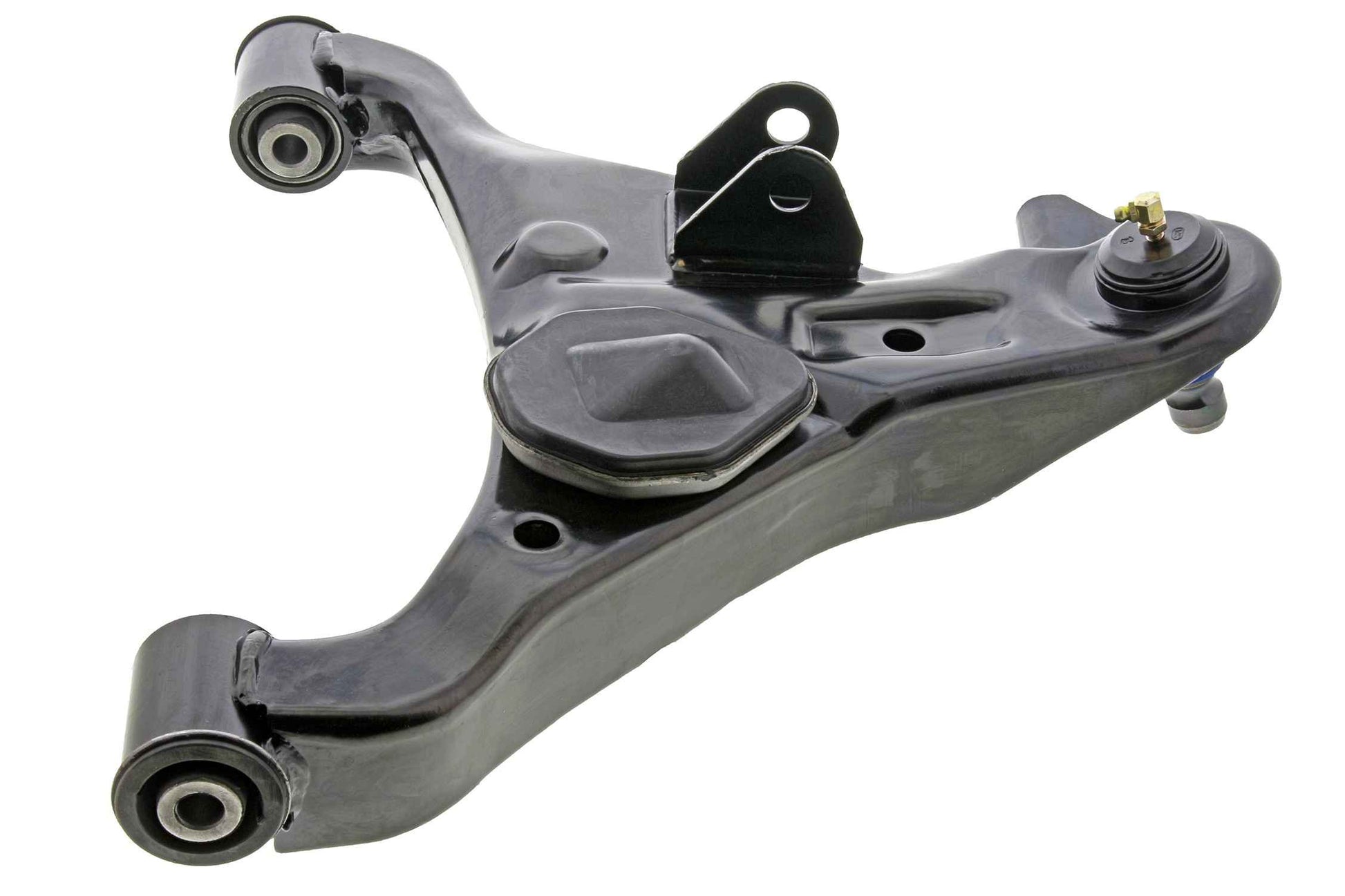 Bottom View of Front Right Suspension Control Arm and Ball Joint Assembly MEVOTECH CMS30125