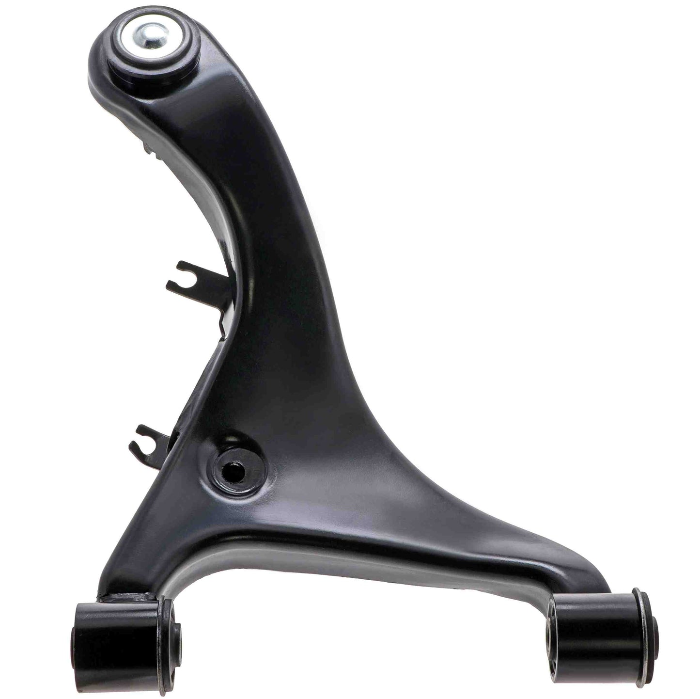 Back View of Rear Upper Right Suspension Control Arm and Ball Joint Assembly MEVOTECH CMS30129