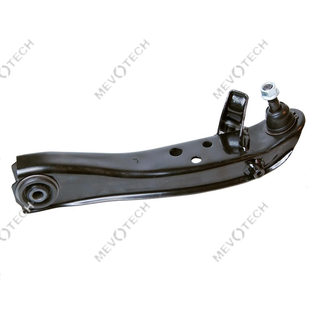 Front View of Front Left Suspension Control Arm and Ball Joint Assembly MEVOTECH CMS30130