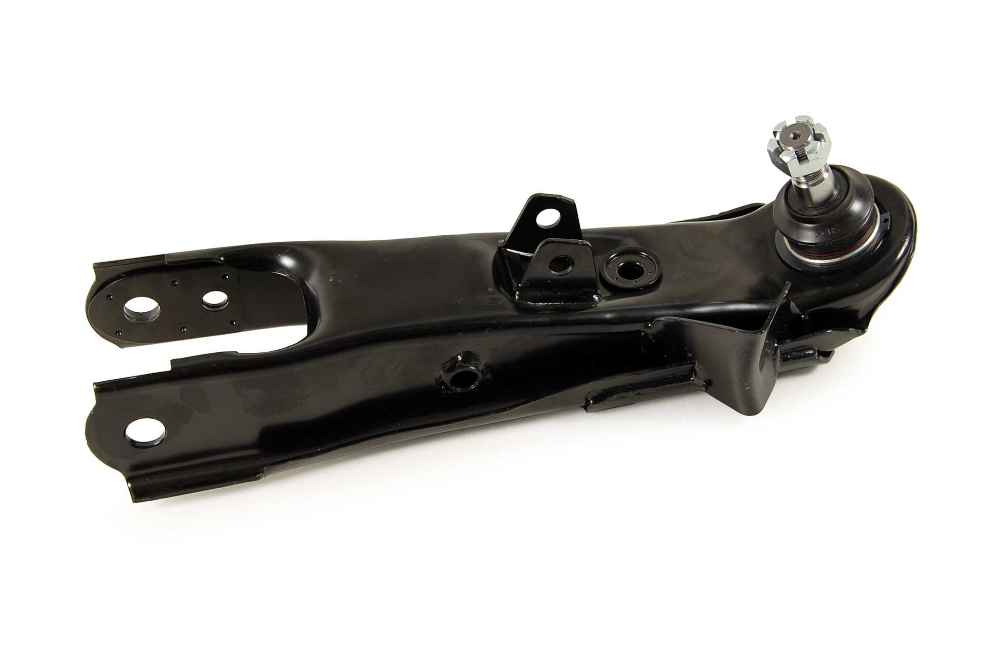 Front View of Front Left Suspension Control Arm and Ball Joint Assembly MEVOTECH CMS30137