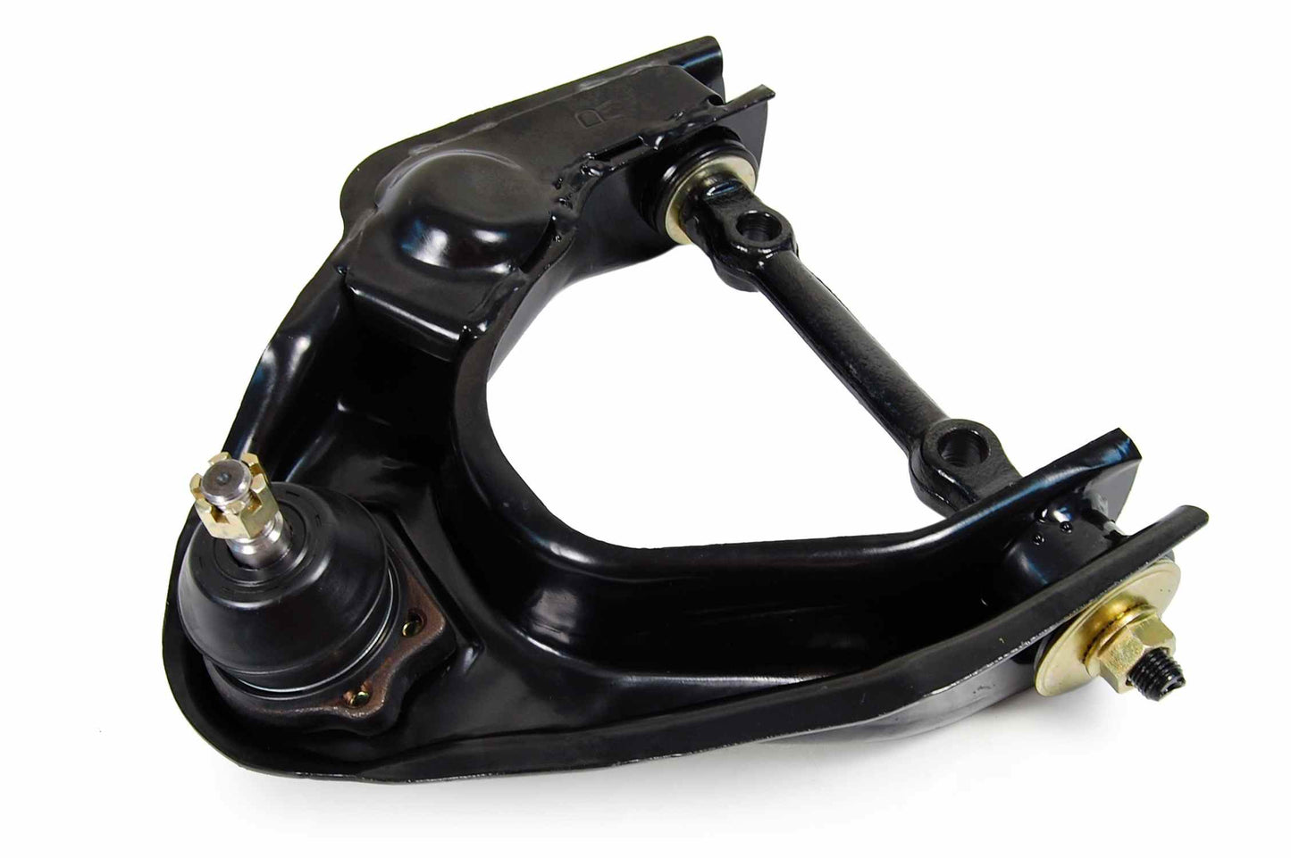 Front View of Front Upper Right Suspension Control Arm and Ball Joint Assembly MEVOTECH CMS30142