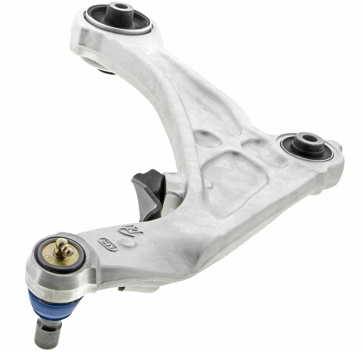 Back View of Front Left Suspension Control Arm and Ball Joint Assembly MEVOTECH CMS30154