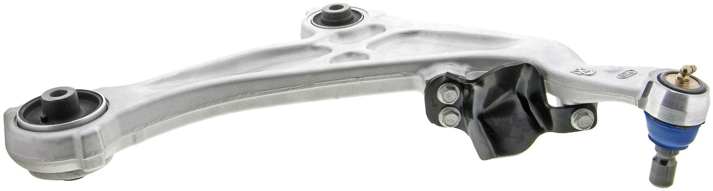 Bottom View of Front Left Suspension Control Arm and Ball Joint Assembly MEVOTECH CMS30154