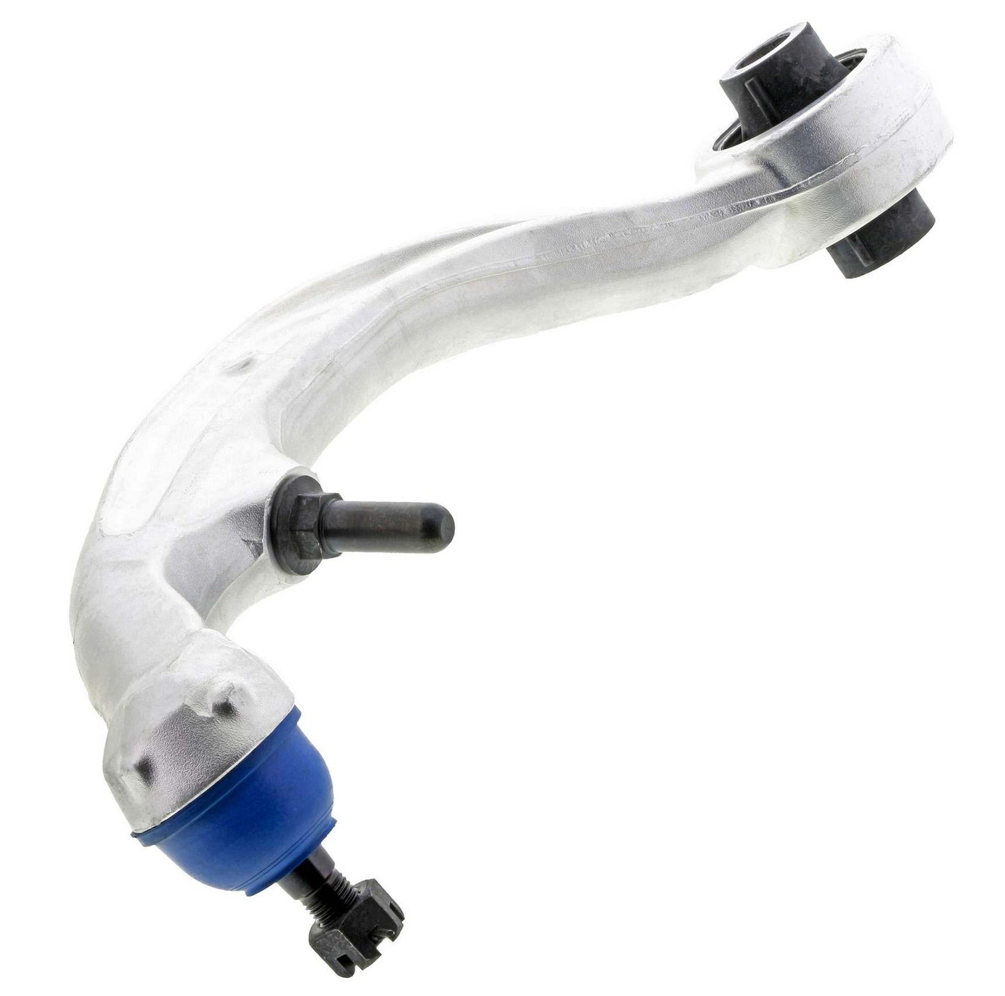 Side View of Front Rear Left Suspension Control Arm and Ball Joint Assembly MEVOTECH CMS30165