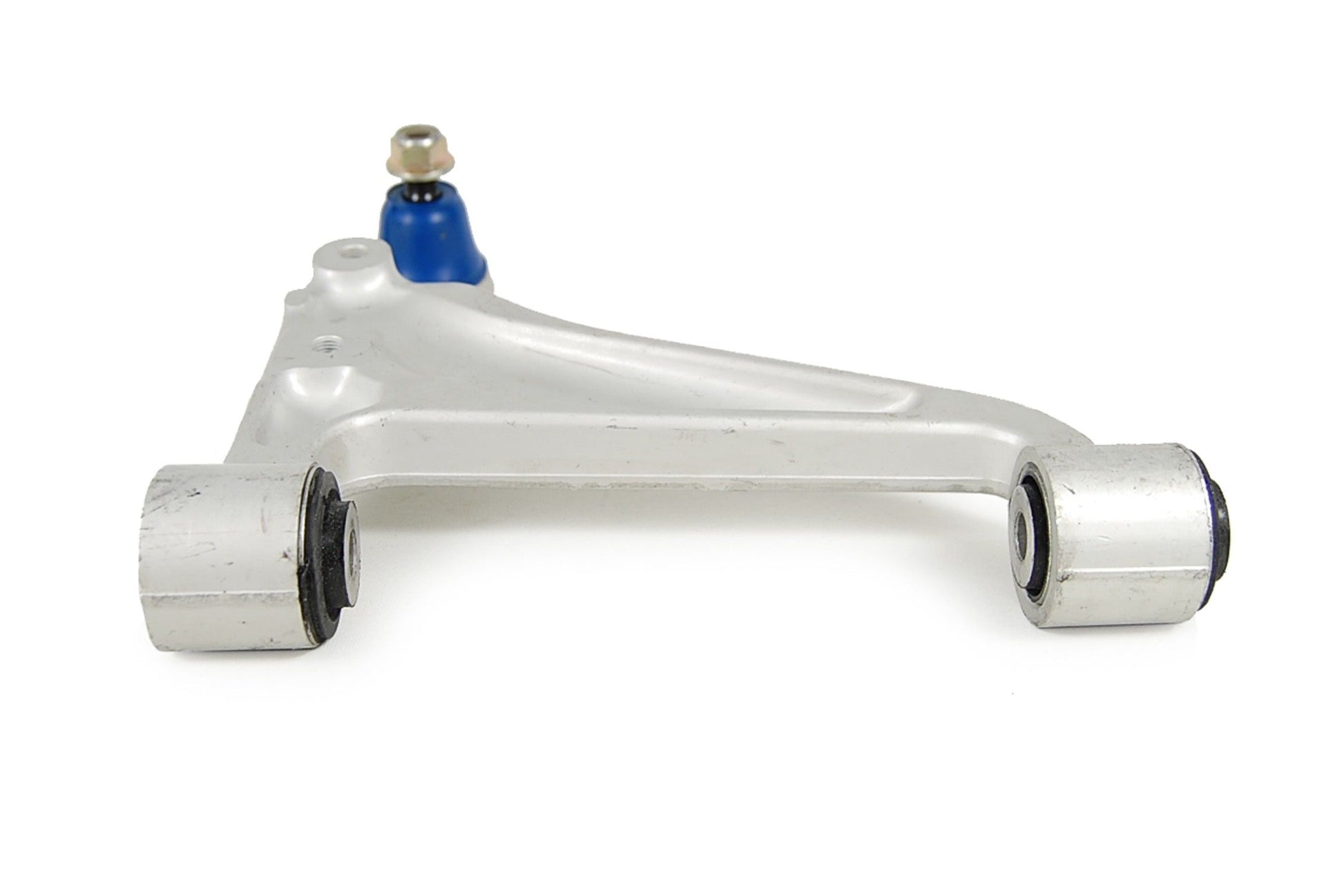 Angle View of Rear Upper Left Suspension Control Arm and Ball Joint Assembly MEVOTECH CMS30167