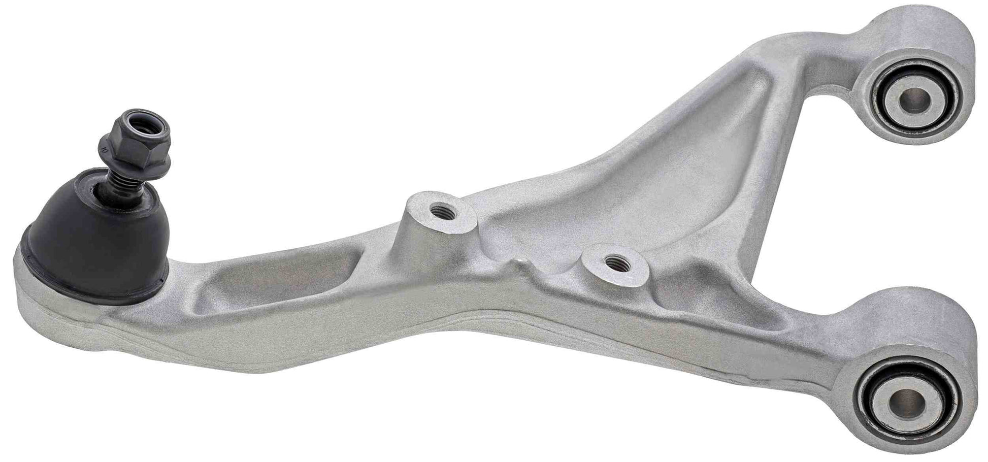 Side View of Rear Upper Left Suspension Control Arm and Ball Joint Assembly MEVOTECH CMS30167