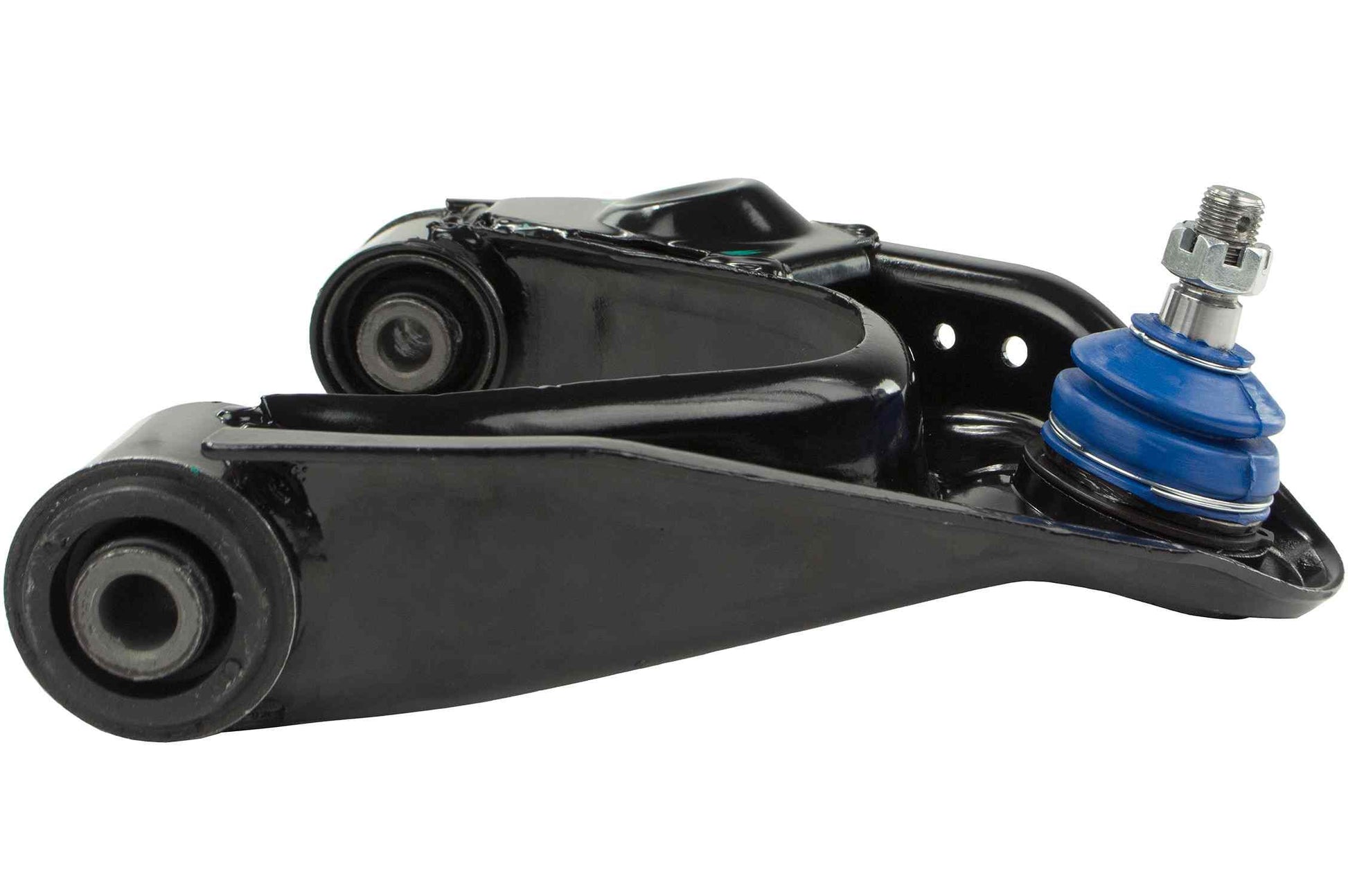 Side View of Front Upper Left Suspension Control Arm and Ball Joint Assembly MEVOTECH CMS30172