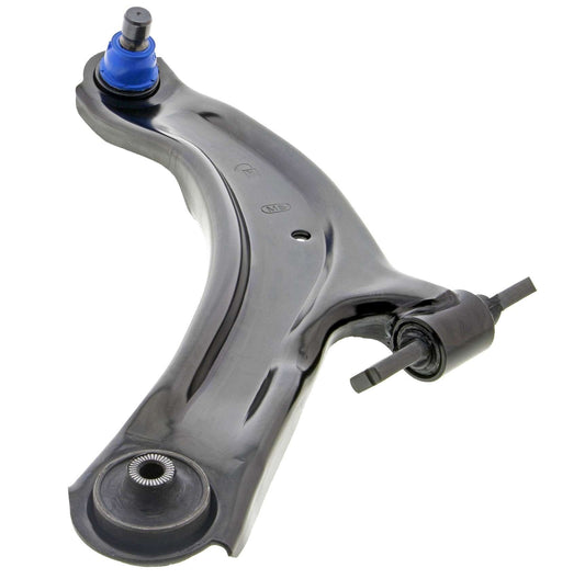 Angle View of Front Left Suspension Control Arm and Ball Joint Assembly MEVOTECH CMS30194