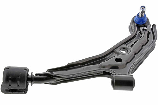 Angle View of Front Left Suspension Control Arm and Ball Joint Assembly MEVOTECH CMS3062