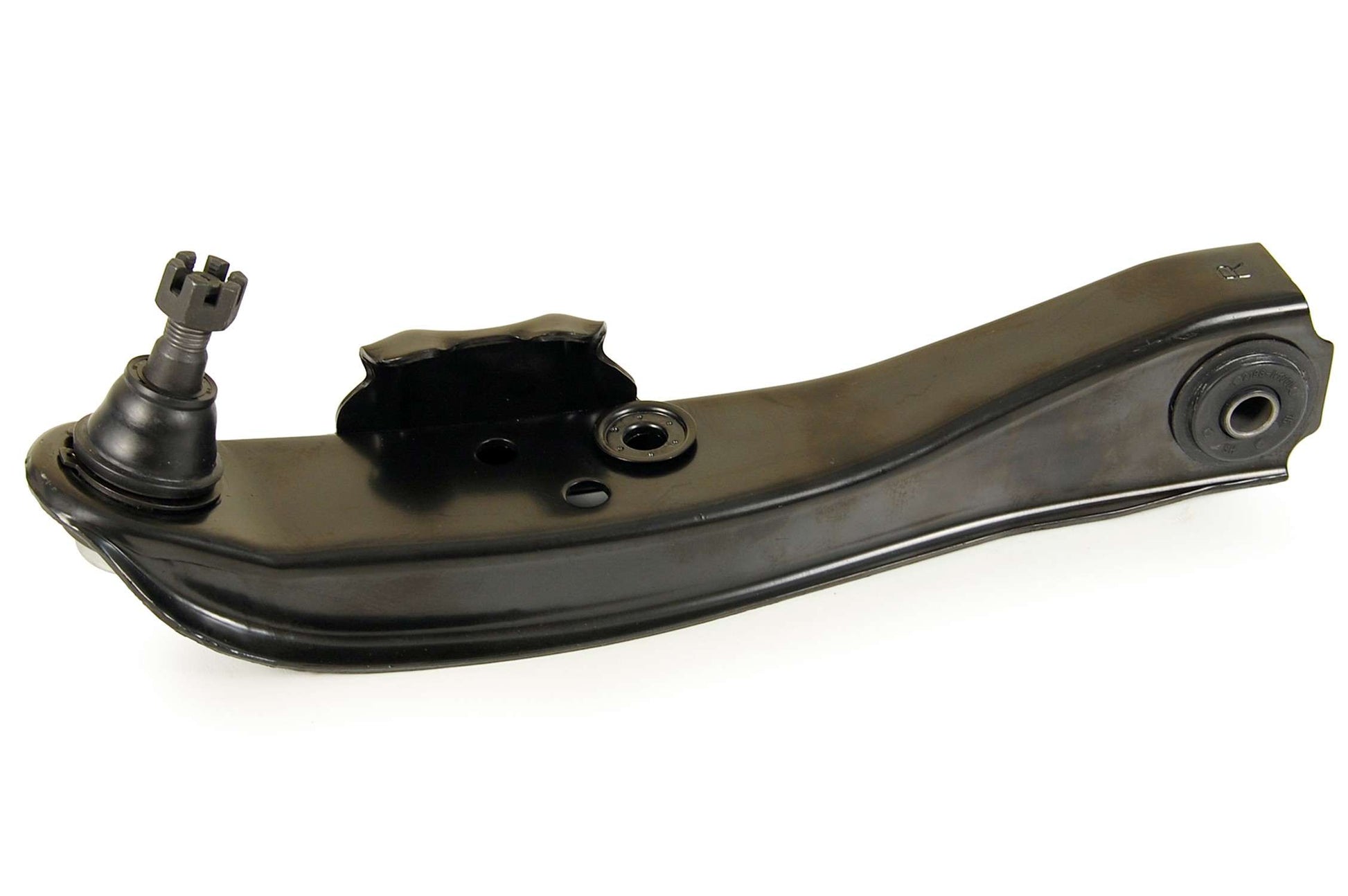 Front View of Front Right Suspension Control Arm and Ball Joint Assembly MEVOTECH CMS3063