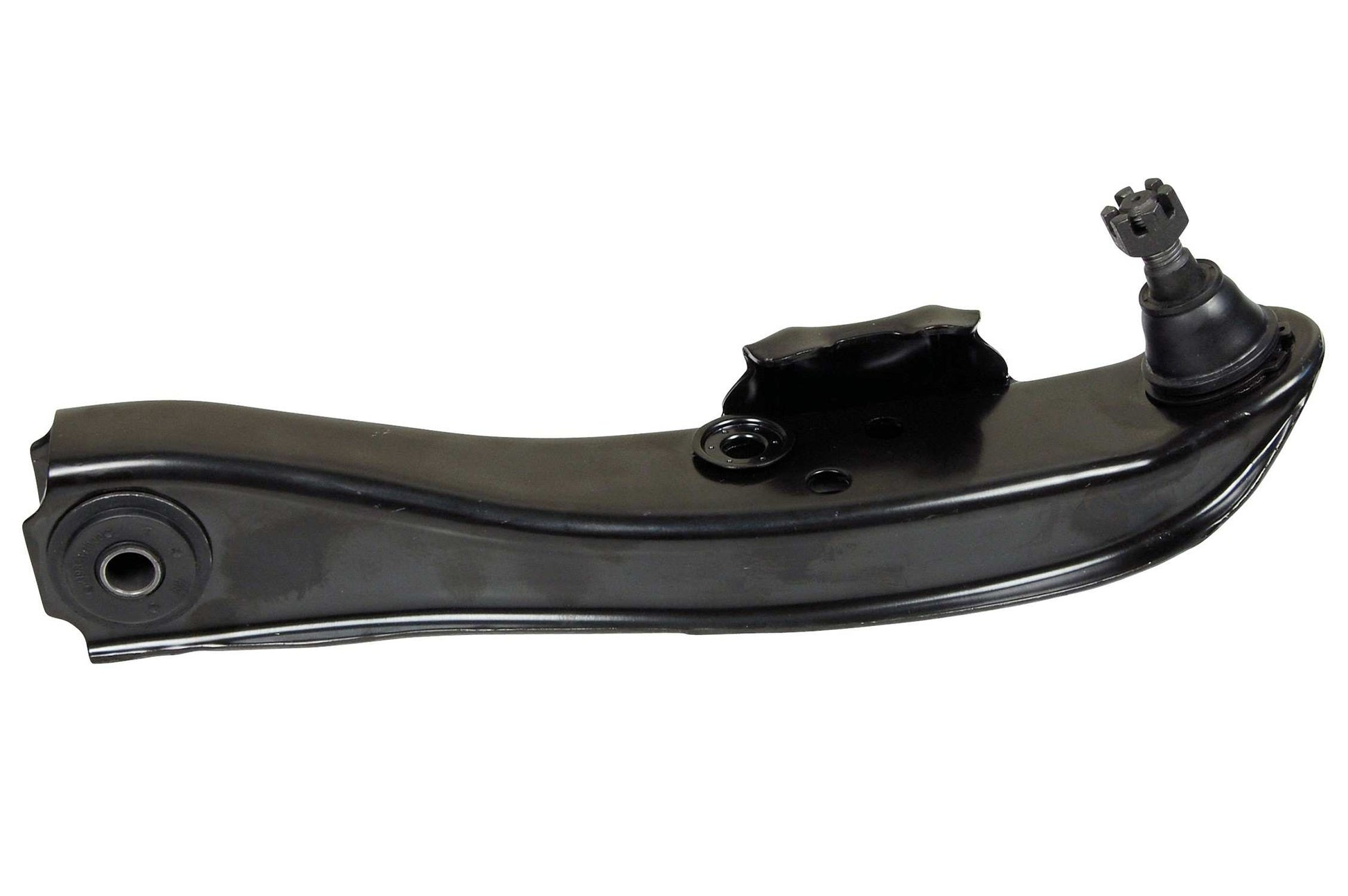 Front View of Front Left Suspension Control Arm and Ball Joint Assembly MEVOTECH CMS3064